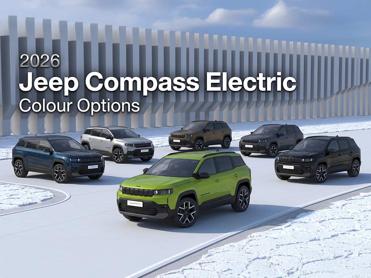 Jeep Compass Electric Colour Options: All 6 Shades and Dual-Tone Choices Explained 2026 Jeep Compass Electric Colors All Options