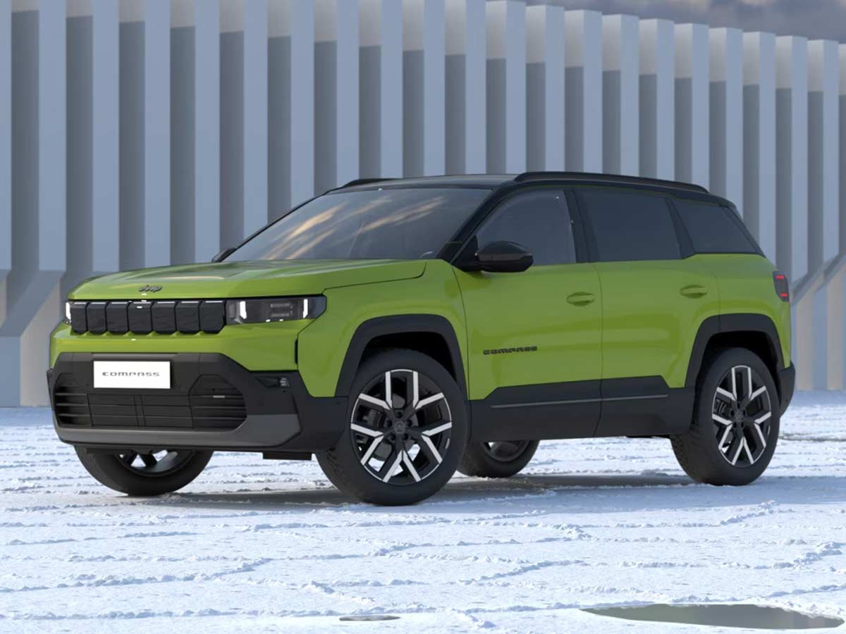 Jeep Compass Electric Colour Options: All 6 Shades and Dual-Tone Choices Explained 3 2026 Jeep Compass Electric Hawaii with Vulcano Roof Front