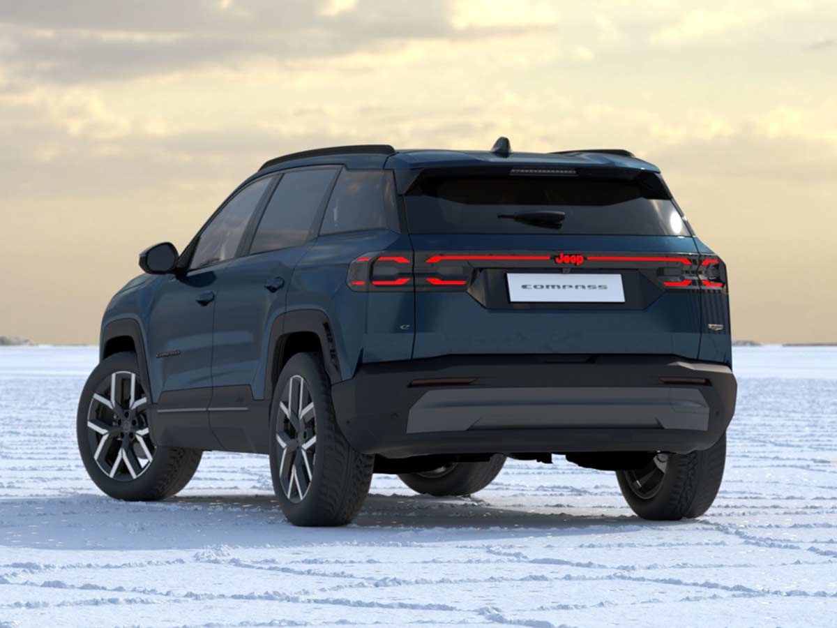 Jeep Compass Electric Colour Options: All 6 Shades and Dual-Tone Choices Explained 14 2026 Jeep Compass Electric Pacific Rear