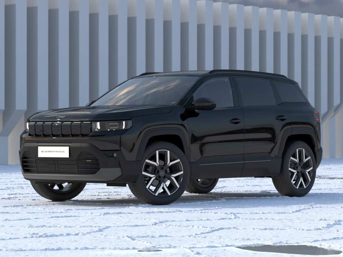 Jeep Compass Electric Colour Options: All 6 Shades and Dual-Tone Choices Explained 17 2026 Jeep Compass Electric Vulcano Front