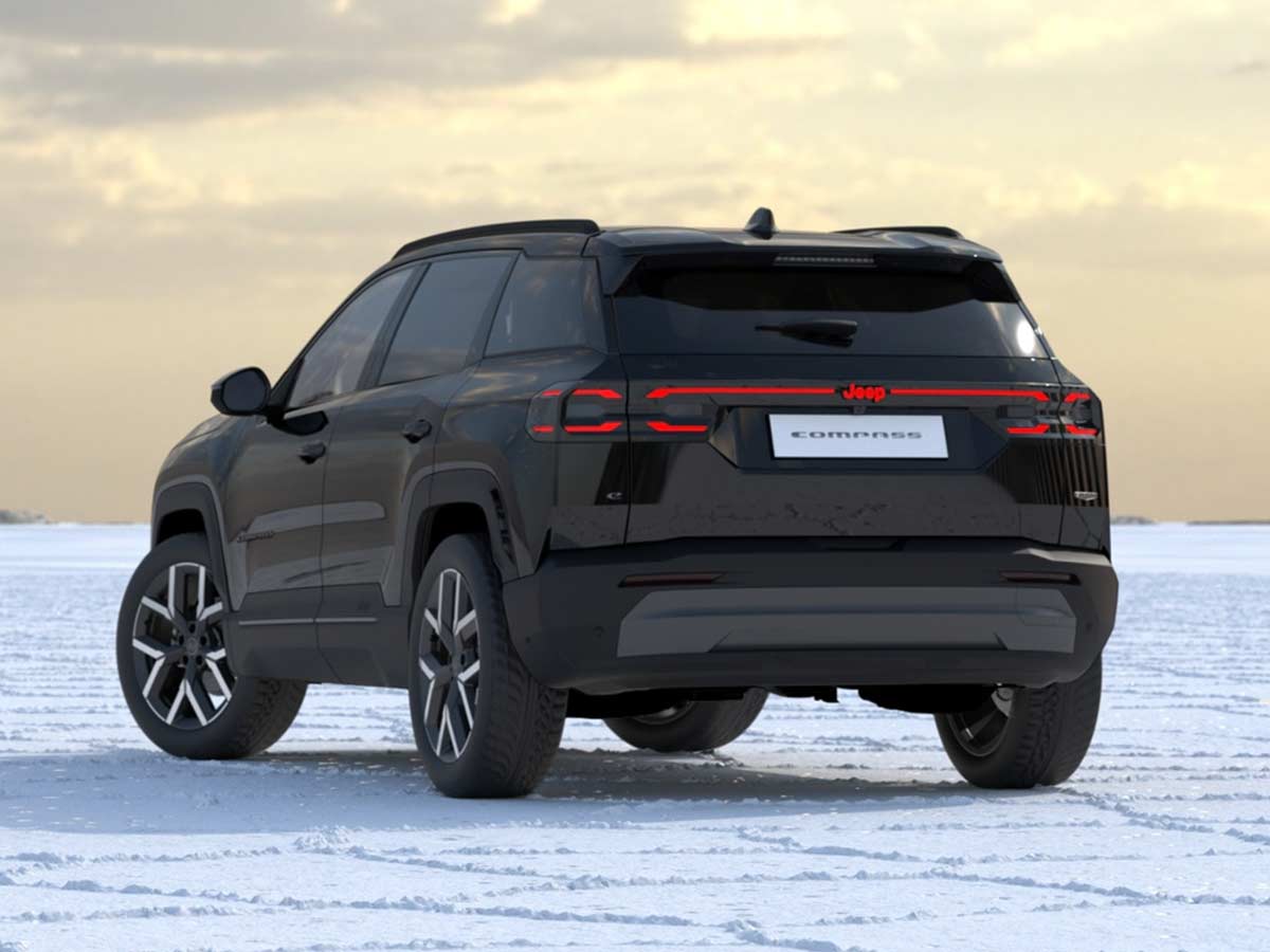 Jeep Compass Electric Colour Options: All 6 Shades and Dual-Tone Choices Explained 18 2026 Jeep Compass Electric Vulcano Rear