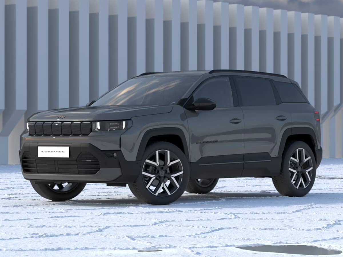 Jeep Compass Electric Colour Options: All 6 Shades and Dual-Tone Choices Explained 19 2026 Jeep Compass Electric Yosemite Front