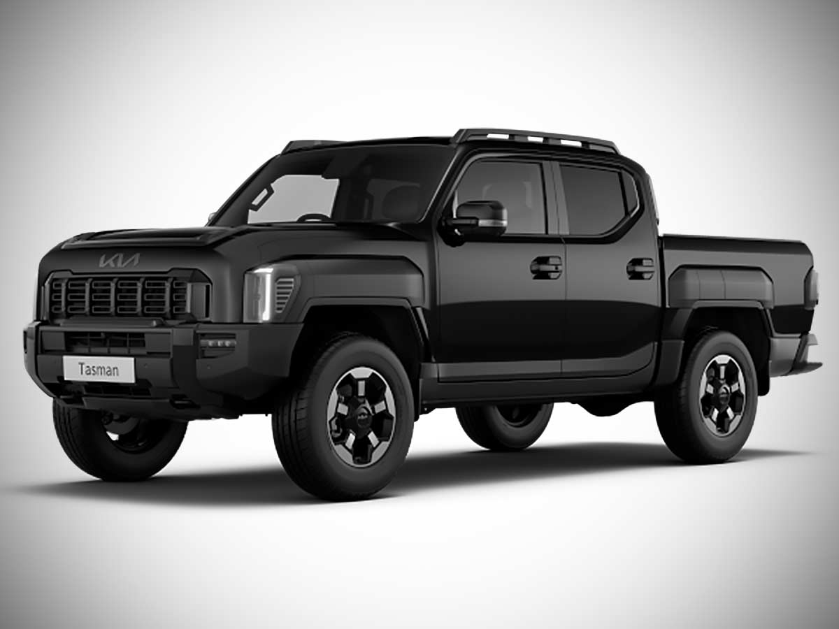2026 Kia Tasman X Line Aurora Black Pearl
