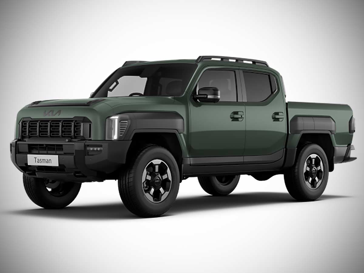 2026 Kia Tasman X Line Cityscape Green