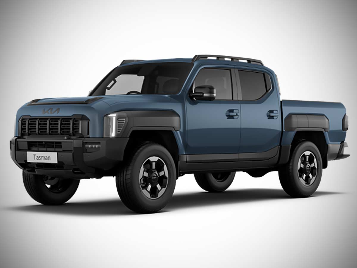 2026 Kia Tasman X Line Denim Blue