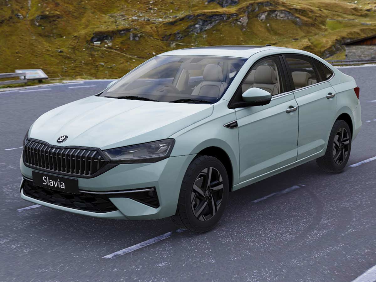 New Skoda Slavia 2026: Features, Engine Options, Variants, Safety and Everything You Need to Know 14 2026 Skoda Slavia Arctic Silver