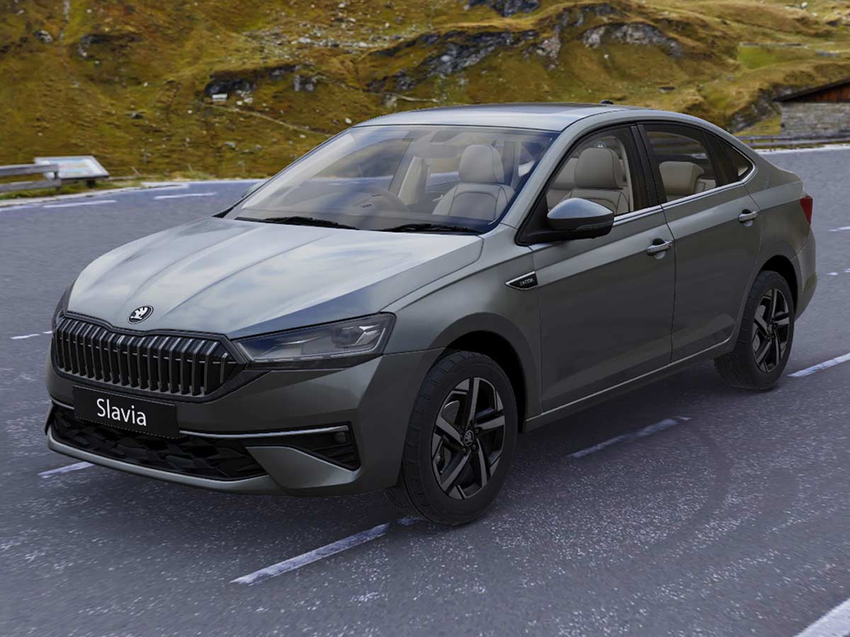 New Skoda Slavia 2026: Features, Engine Options, Variants, Safety and Everything You Need to Know 11 2026 Skoda Slavia Carbon Steel
