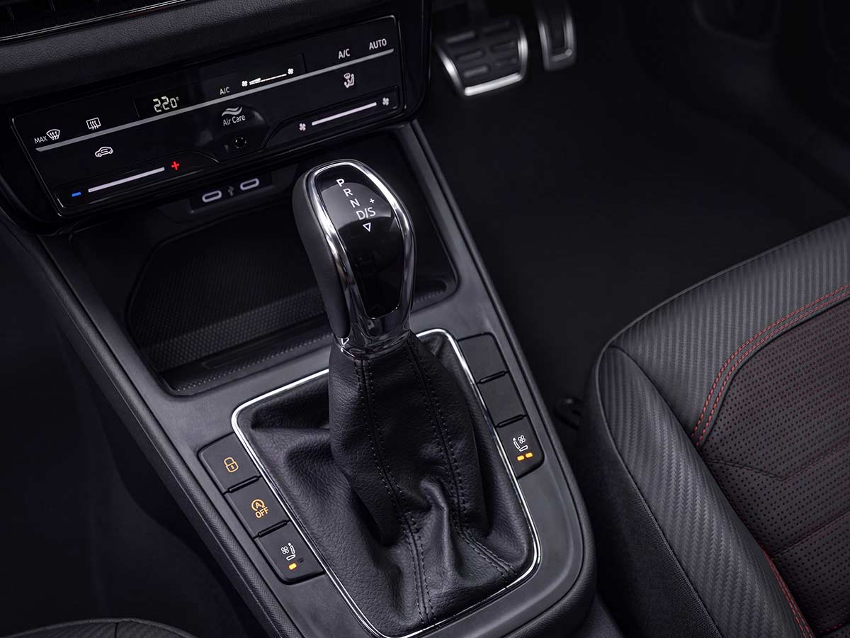 New Skoda Slavia 2026: Features, Engine Options, Variants, Safety and Everything You Need to Know 30 2026 Skoda Slavia Monte Carlo Auto Gearbox