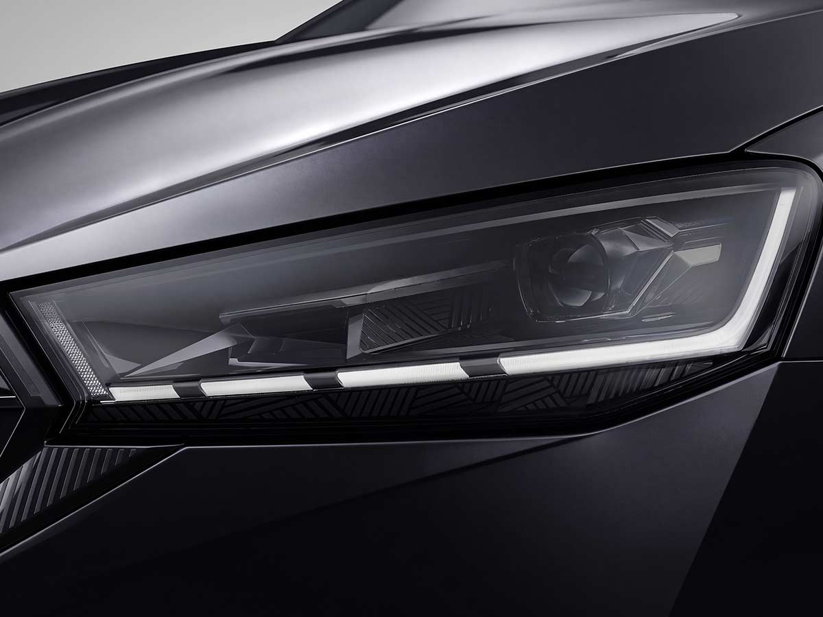 New Skoda Slavia 2026: Features, Engine Options, Variants, Safety and Everything You Need to Know 31 2026 Skoda Slavia Monte Carlo LED DRLs