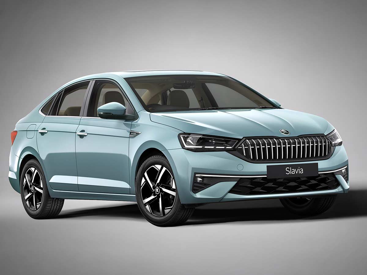 2026 Skoda Slavia Prestige Front Quarter