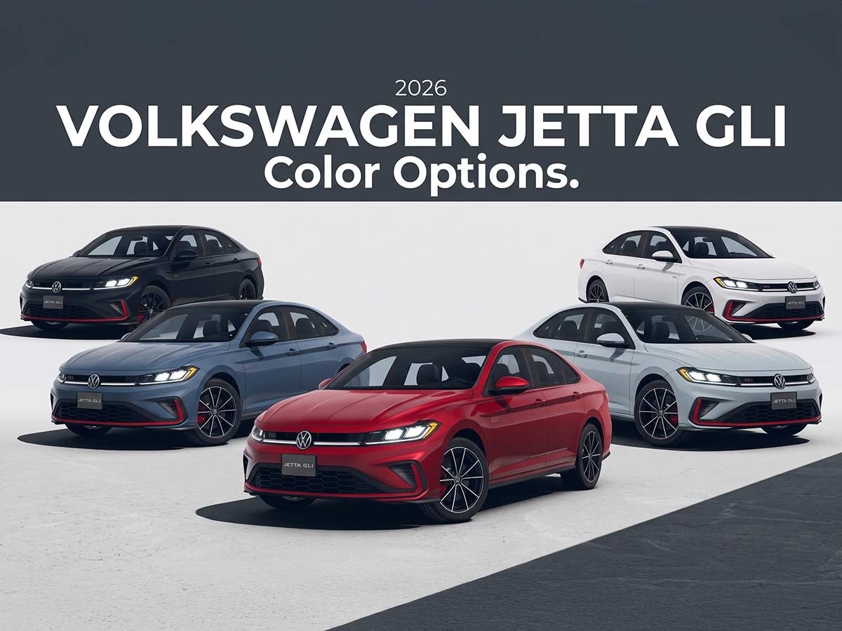 2026 Volkswagen Jetta GLI Autobahn Colors All Options