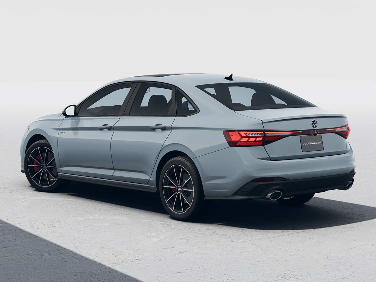 2026 Volkswagen Jetta GLI Autobahn Monument Gray Rear