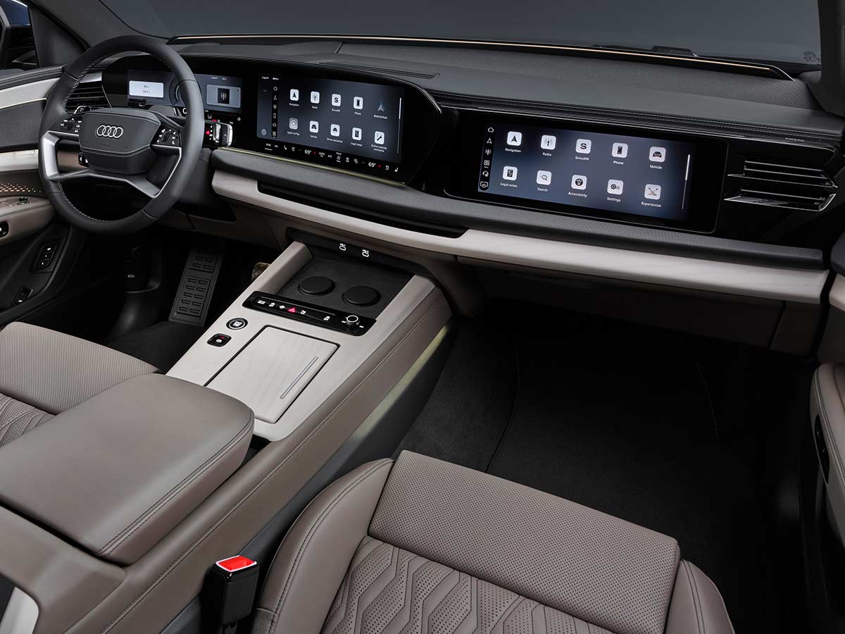 2027 Audi Q9 Unveiled: New Three-Row Flagship SUV Debuts With Up To 591hp, Luxury-Focused Cabin And Advanced Lighting Tech 10 2027 Audi Q9 Interior Dashboard