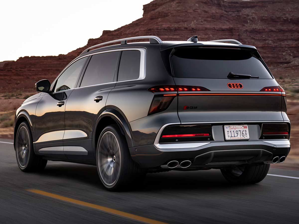 2027 Audi Q9 Unveiled: New Three-Row Flagship SUV Debuts With Up To 591hp, Luxury-Focused Cabin And Advanced Lighting Tech 13 2027 Audi Q9 Speed