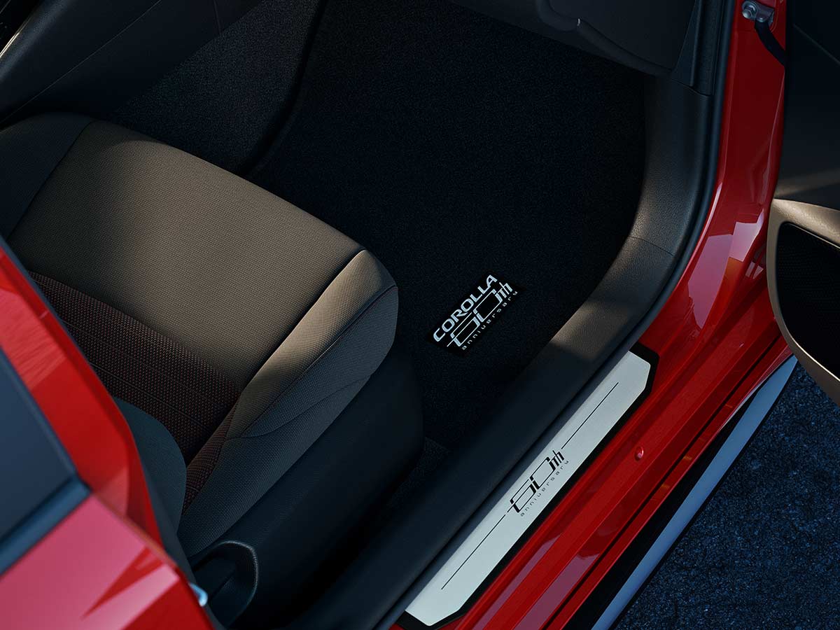 2027 Toyota Corolla 60th Anniversary Edition: A Special Tribute to 60 Years of Corolla 9 2027 Toyota Corolla 60th Anniversary Special Edition Floor Mat