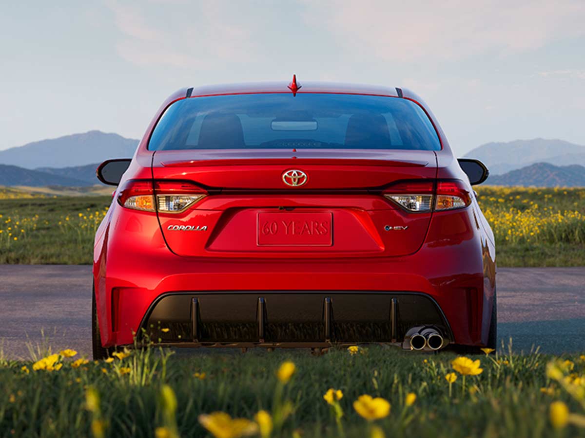 2027 Toyota Corolla 60th Anniversary Edition: A Special Tribute to 60 Years of Corolla 7 2027 Toyota Corolla 60th Anniversary Special Edition Rear