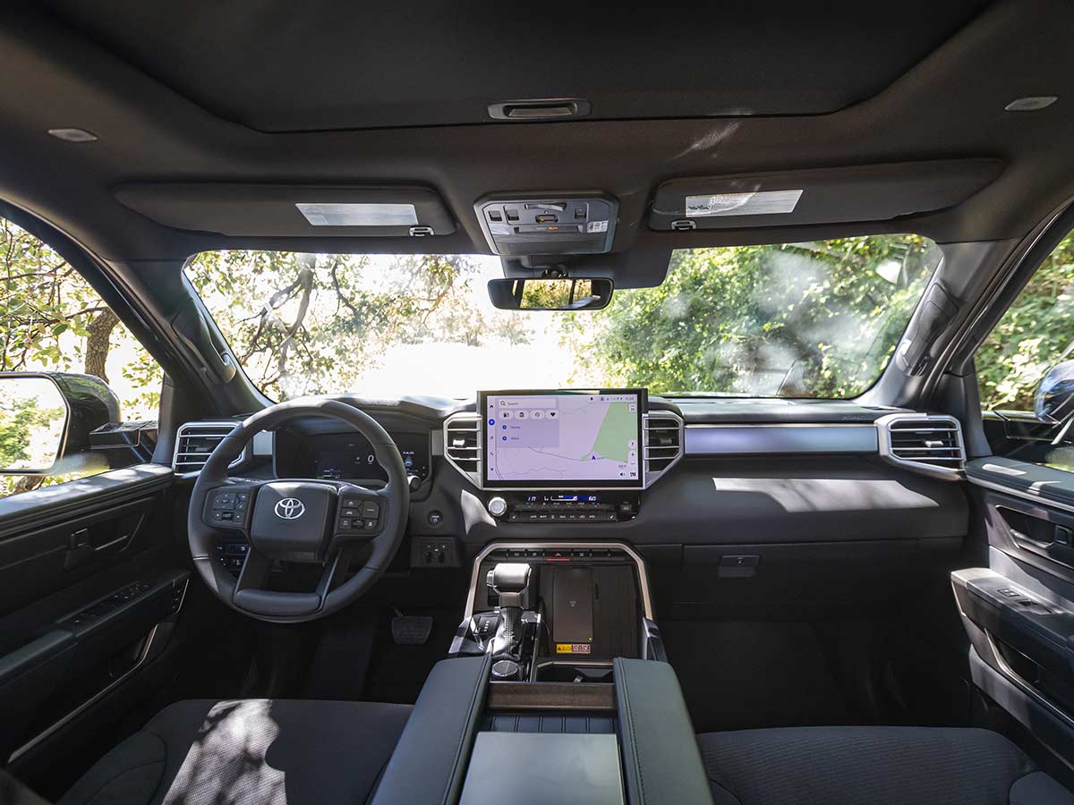 2027 Toyota Tundra Debuts With Rugged New Design, Smarter Technology and a Factory-Built Trailhunter Package 4 2027 Toyota Tundra Trailhunter Interior