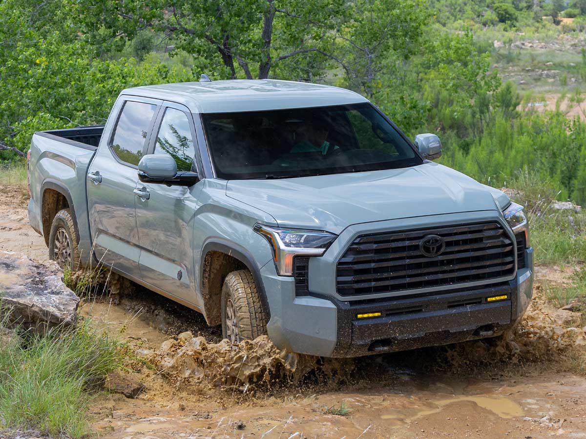 2027 Toyota Tundra Debuts With Rugged New Design, Smarter Technology and a Factory-Built Trailhunter Package 1 2027 Toyota Tundra Trailhunter Off road