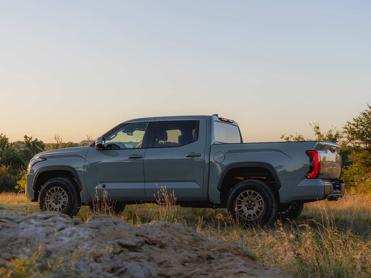 2027 Toyota Tundra Debuts With Rugged New Design, Smarter Technology and a Factory-Built Trailhunter Package 2 2027 Toyota Tundra Trailhunter Side View