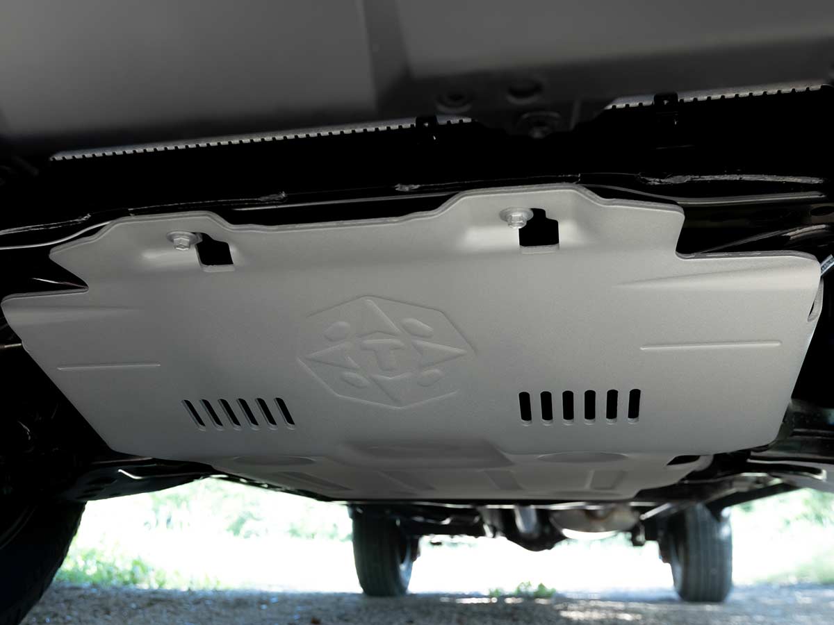 2027 Toyota Tundra Debuts With Rugged New Design, Smarter Technology and a Factory-Built Trailhunter Package 7 2027 Toyota Tundra Trailhunter Underbody Protection Plate
