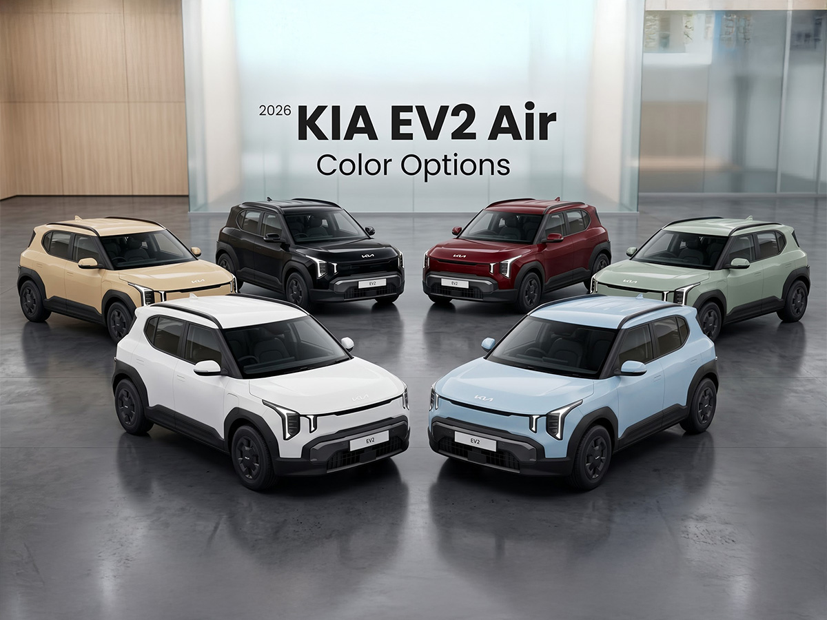 2026 Kia EV2 Air Color Options