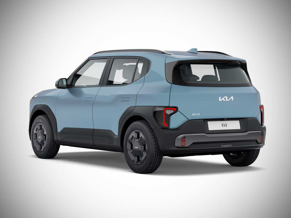 2026 Kia EV2 Air Frost Blue Rear