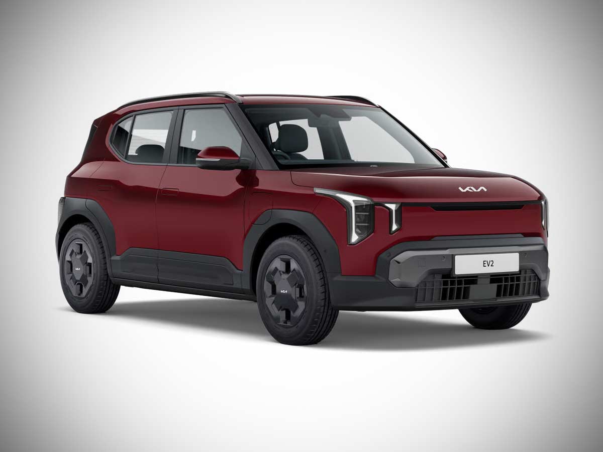 2026 Kia EV2 Air Magma Red Front