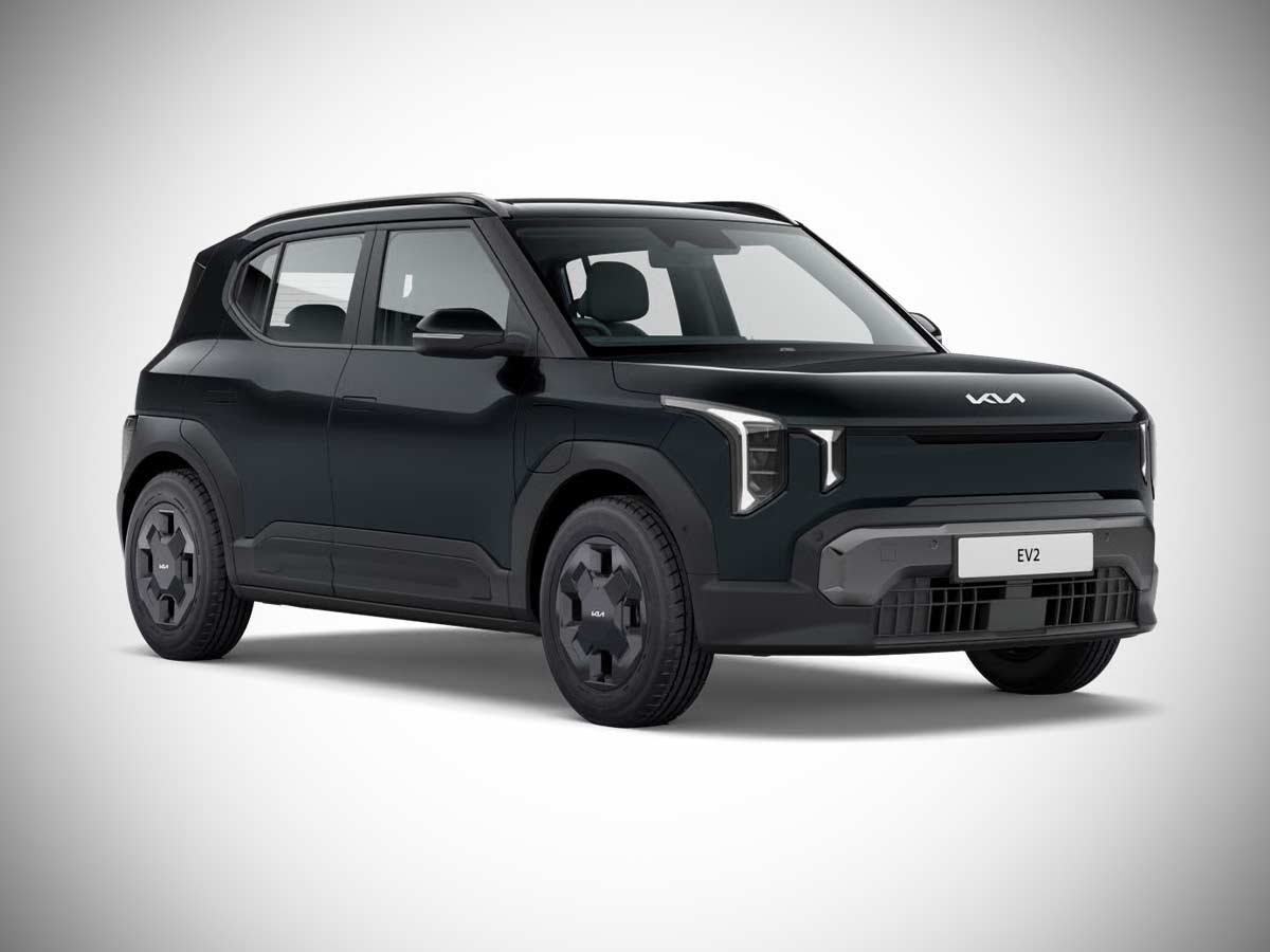 2026 Kia EV2 Air Phantom Black Front