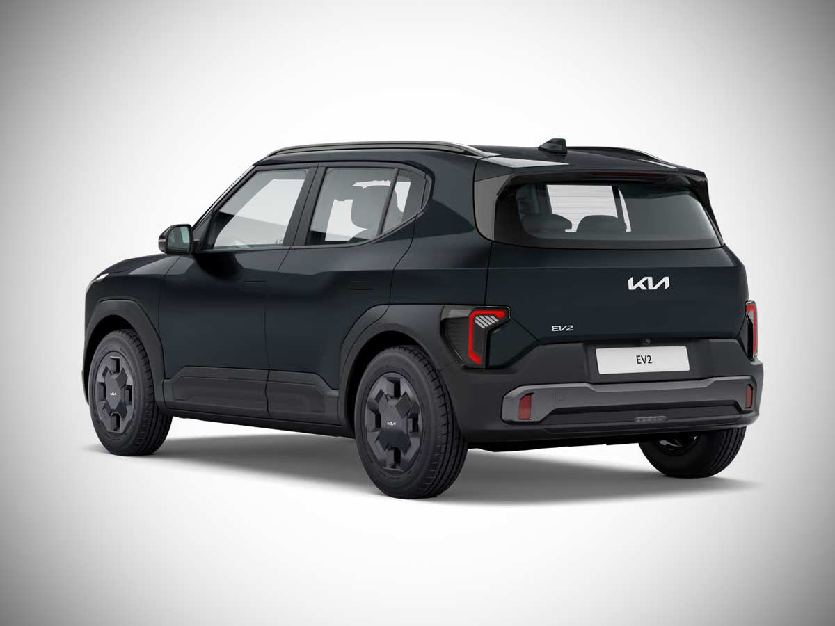 2026 Kia EV2 Air Phantom Black Rear