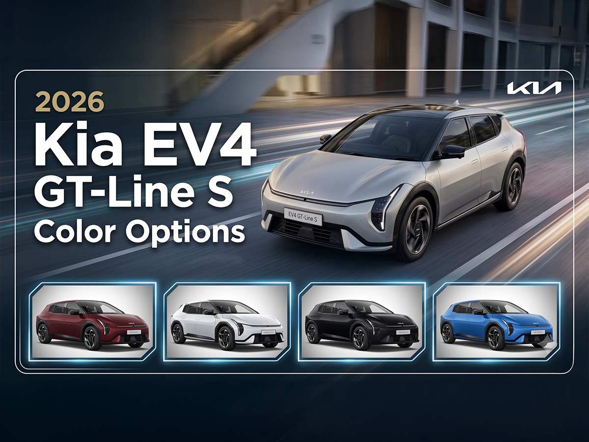 2026 Kia EV4 GT Line S Color Options