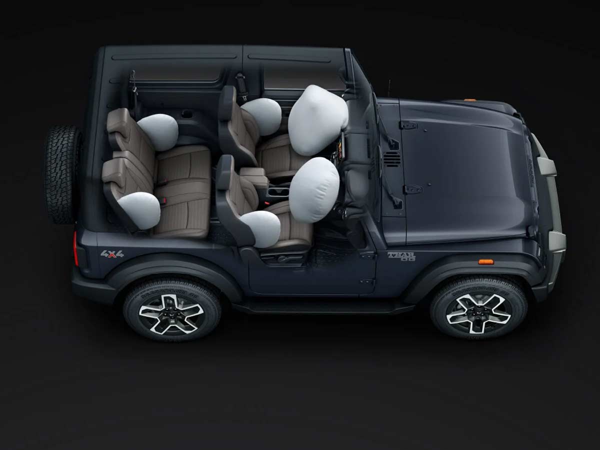 2026 Mahindra Thar OG Color Options & Key Updates 13 2026 Mahindra Thar OG 3 Door HPST Airbags
