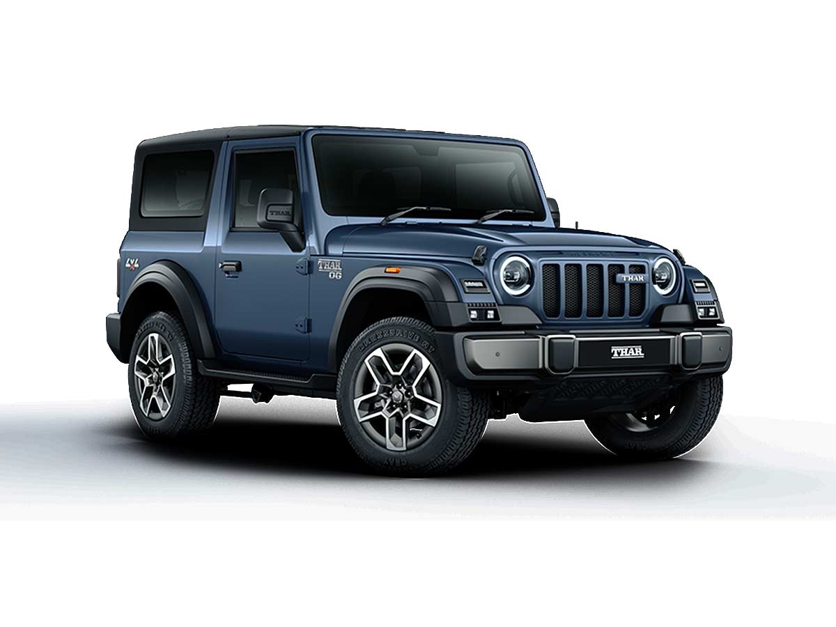 2026 Mahindra Thar OG Color Options & Key Updates 2 2026 Mahindra Thar OG 3 Door Jeans Blue