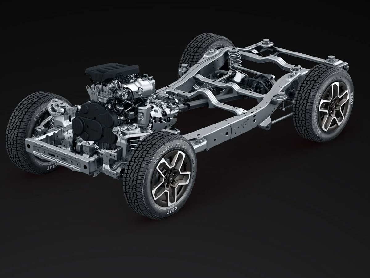 2026 Mahindra Thar OG Color Options & Key Updates 10 2026 Mahindra Thar OG 3 Door M Glyde Platform Chassis
