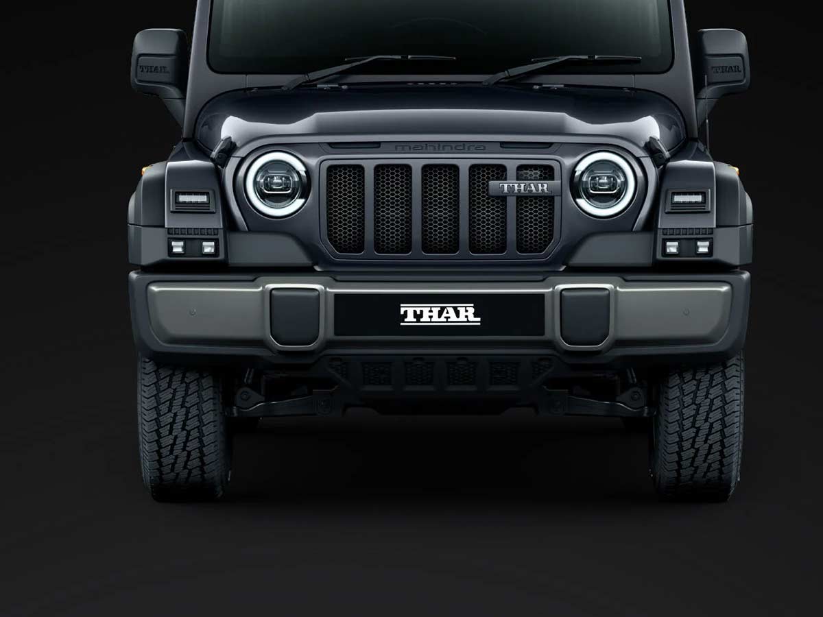 2026 Mahindra Thar OG Color Options & Key Updates 11 2026 Mahindra Thar OG 3 Door New Grille and Bumper