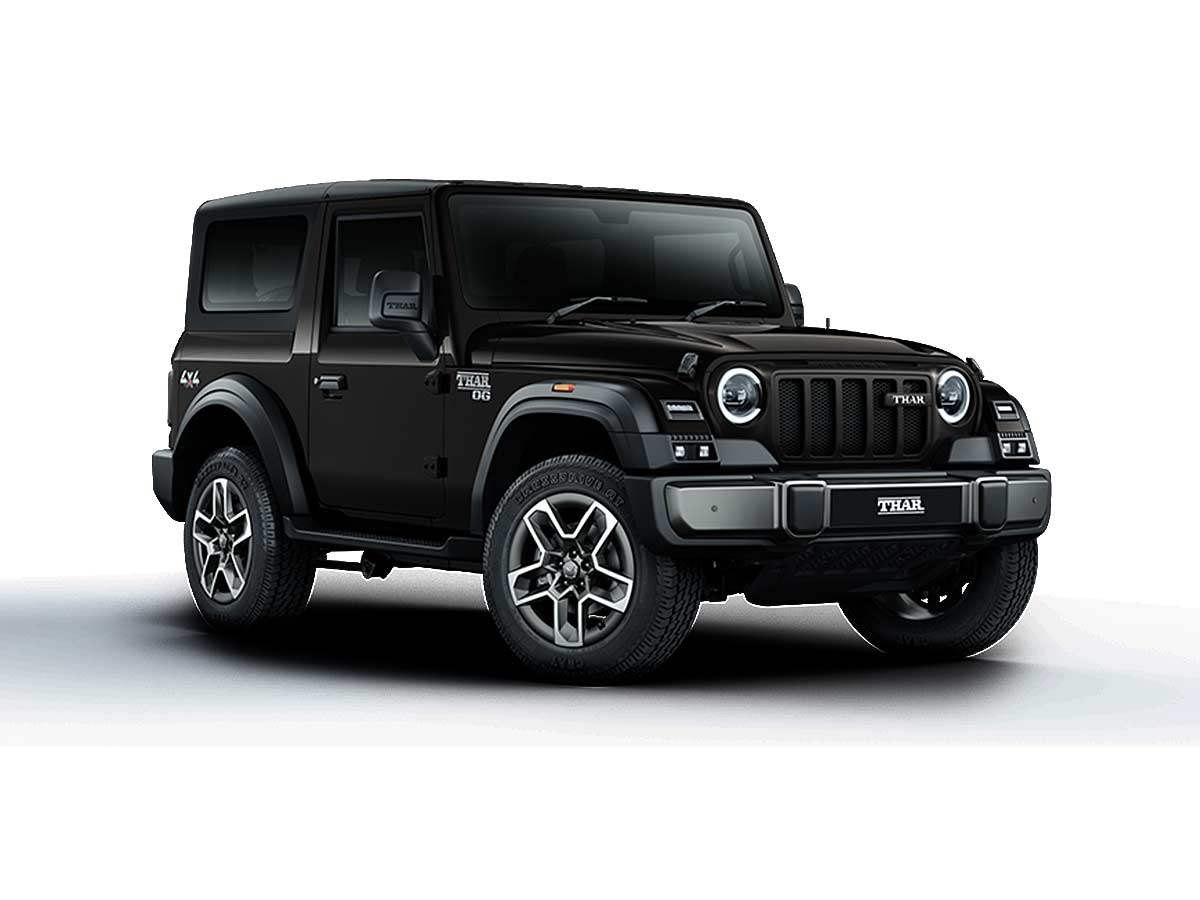 2026 Mahindra Thar OG Color Options & Key Updates 4 2026 Mahindra Thar OG 3 Door Stealth Black