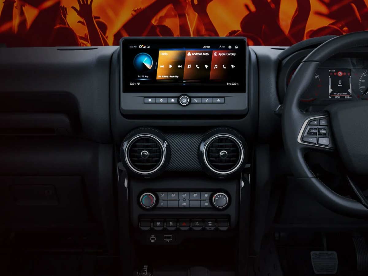 2026 Mahindra Thar OG Color Options & Key Updates 14 2026 Mahindra Thar OG 3 Door Touchscreen