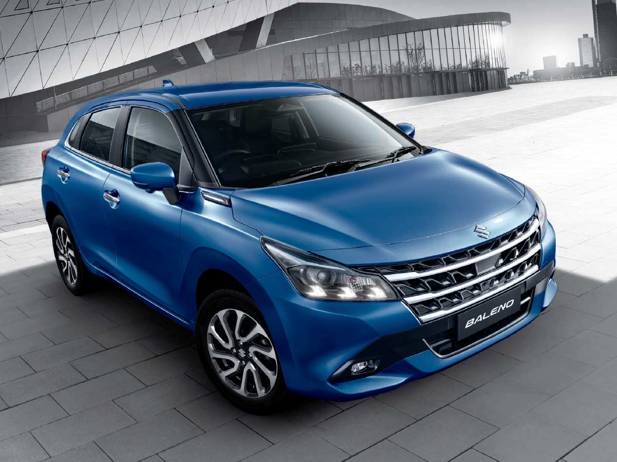The Stunning New Maruti Suzuki Baleno: A More Sophisticated Take on the Premium Hatchback 2026 Maruti Suzuki Baleno Facelift Front Quarter