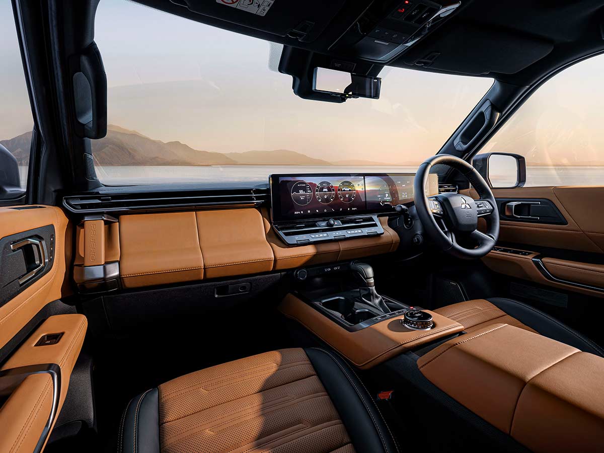 2026 Mitsubishi Pajero / Montero: The Icon Returns 2 2026 Mitsubishi Pajero Montero Interior