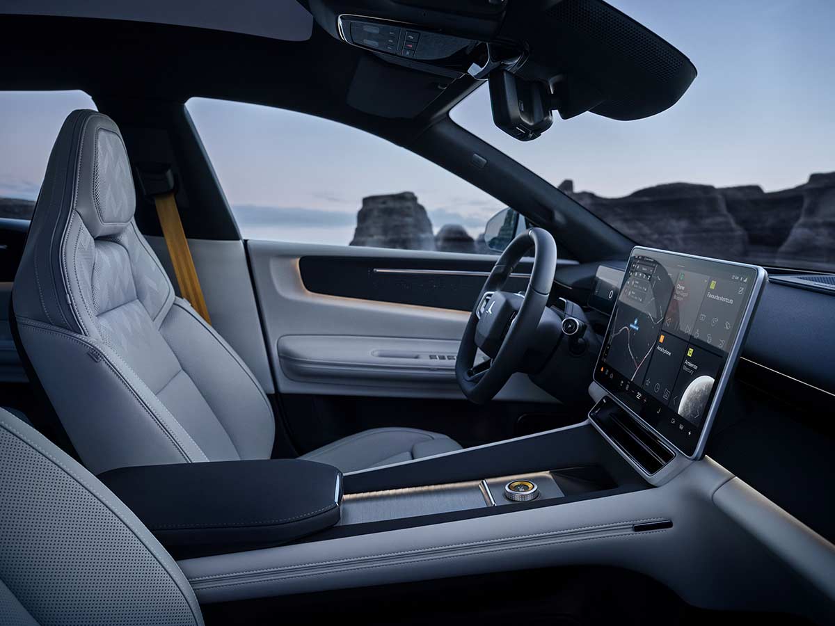 Polestar 4 SUV: The Electric Performance SUV That Refuses to Choose 4 2026 Polestar 4 SUV Front Seats