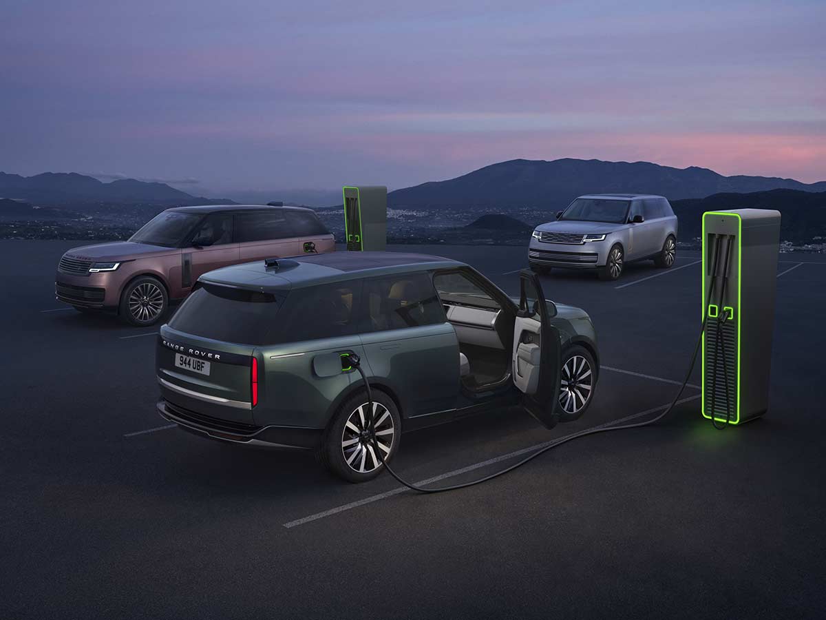 2026 Range Rover Electric Charger
