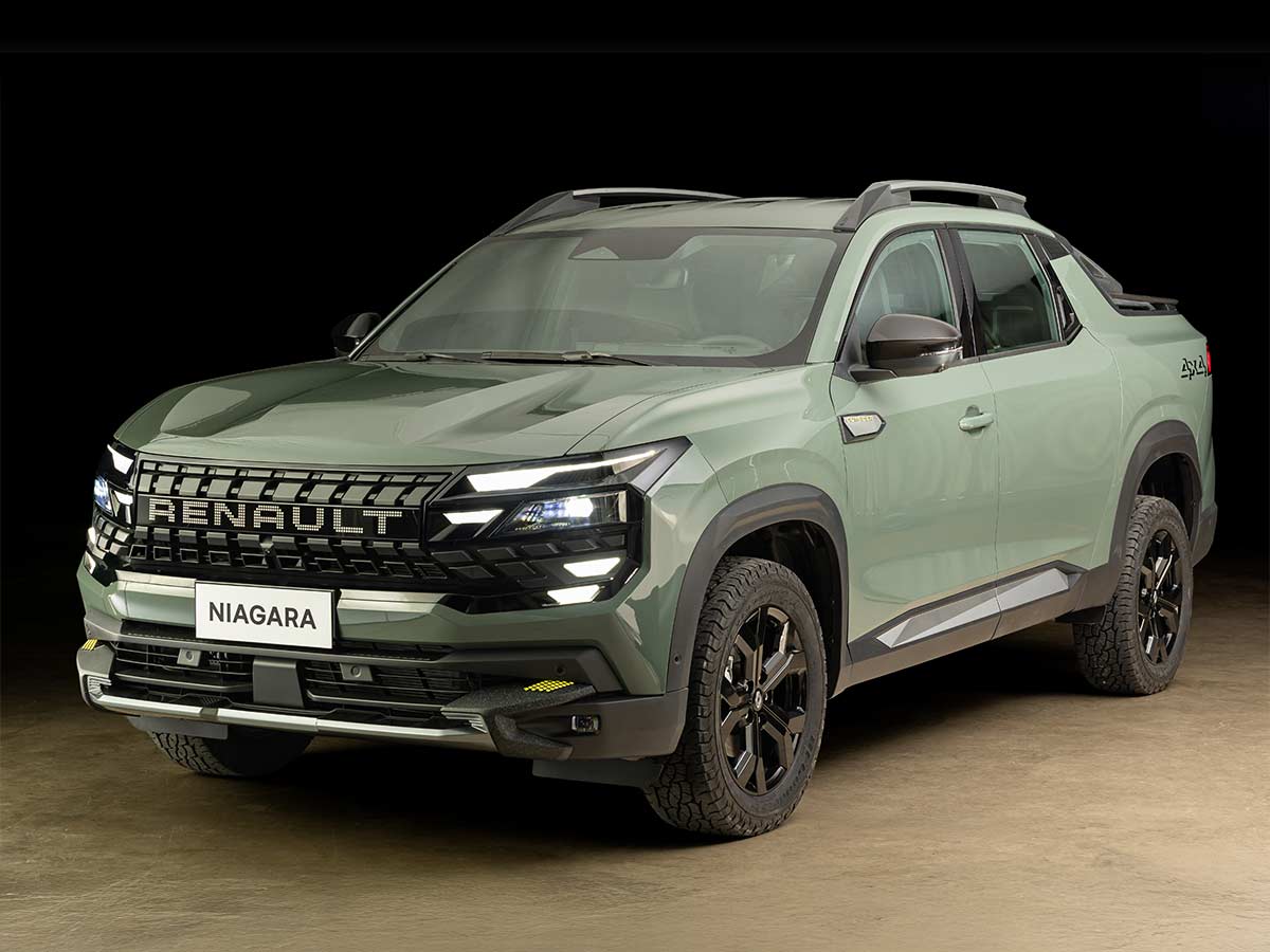 Renault Niagara: How Renault’s New Latin American Pick-Up Blends SUV Comfort With Workhorse Capability 1 2026 Renault Niagara Pickup Truck Front Quarter