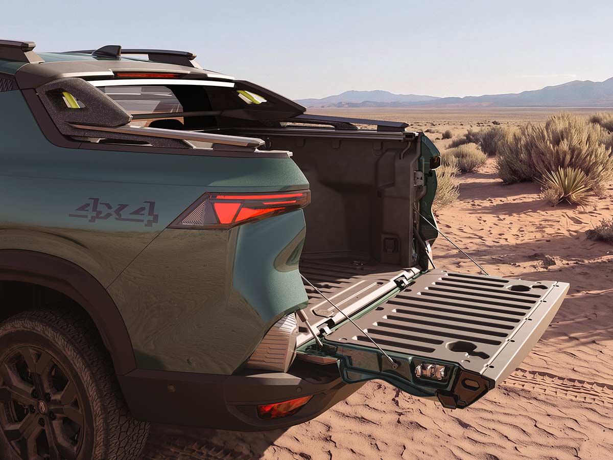Renault Niagara: How Renault’s New Latin American Pick-Up Blends SUV Comfort With Workhorse Capability 10 2026 Renault Niagara Tailgate