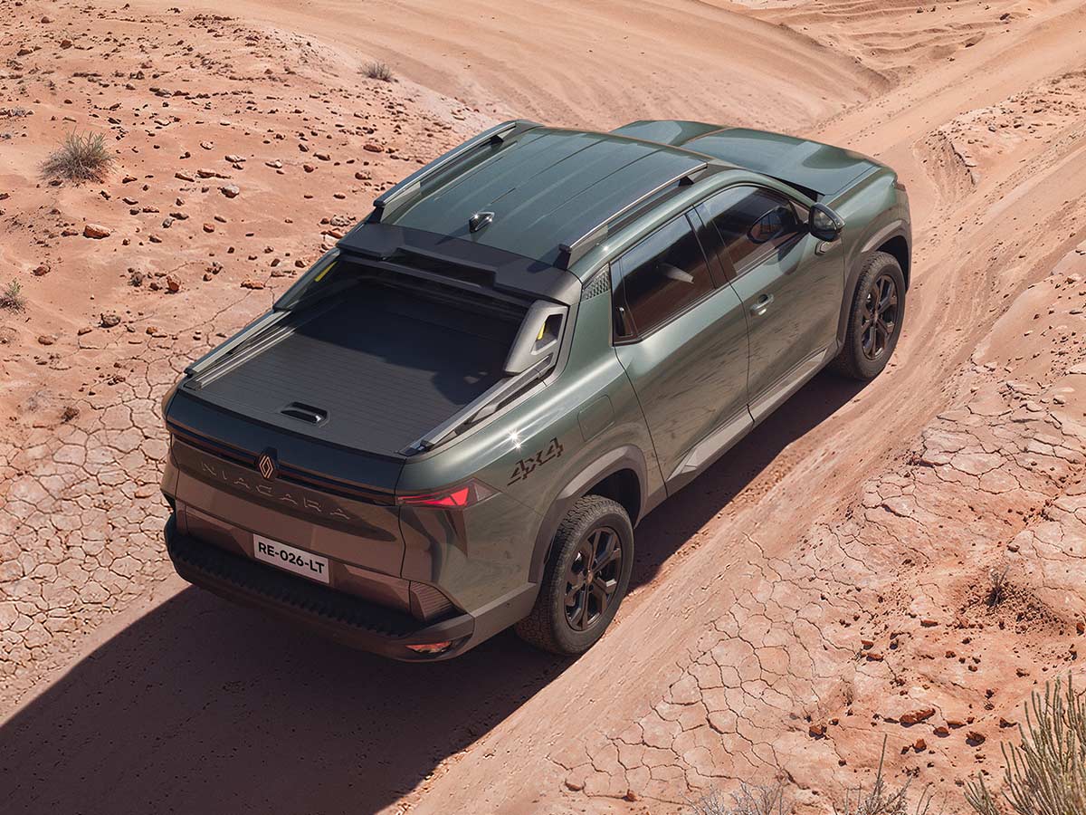 Renault Niagara: How Renault’s New Latin American Pick-Up Blends SUV Comfort With Workhorse Capability 7 2026 Renault Niagara Top View