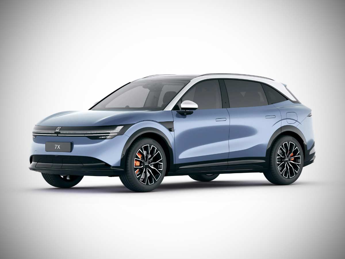 2026 Zeekr 7X Colors: Complete Guide to All Exterior Paint Options 9 2026 Zeekr 7X Brookblue with Silver Roof Front