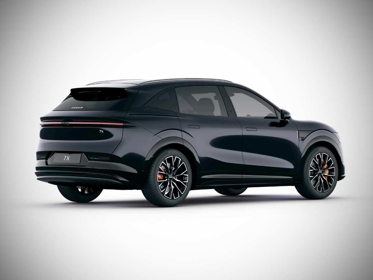 2026 Zeekr 7X Colors: Complete Guide to All Exterior Paint Options 2 2026 Zeekr 7X Onyx Black Rear