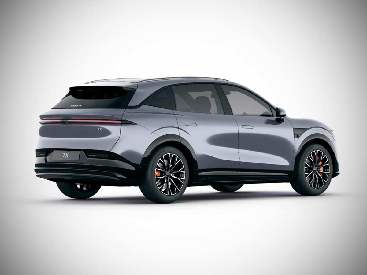 2026 Zeekr 7X Colors: Complete Guide to All Exterior Paint Options 4 2026 Zeekr 7X Tech Grey Rear