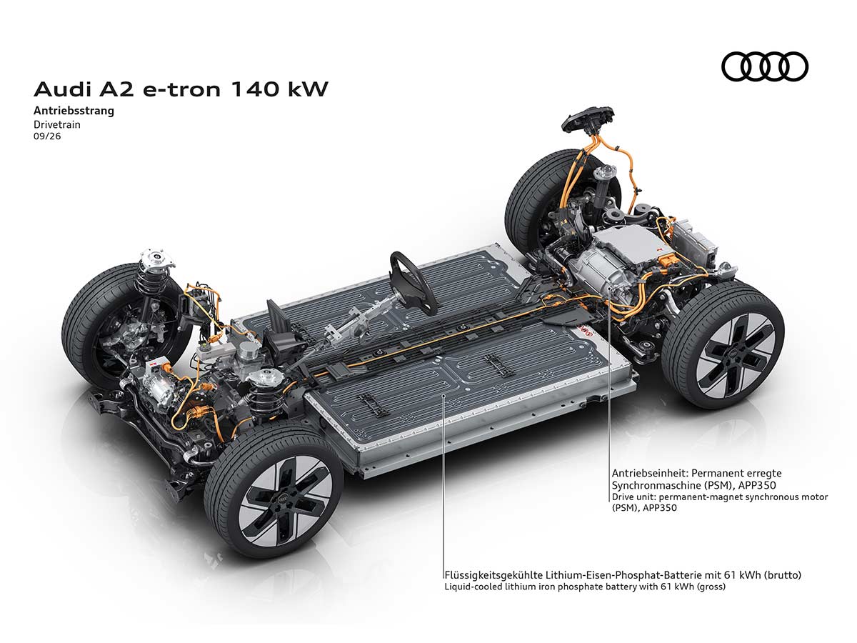 Audi A2 e tron 140 kW 2026