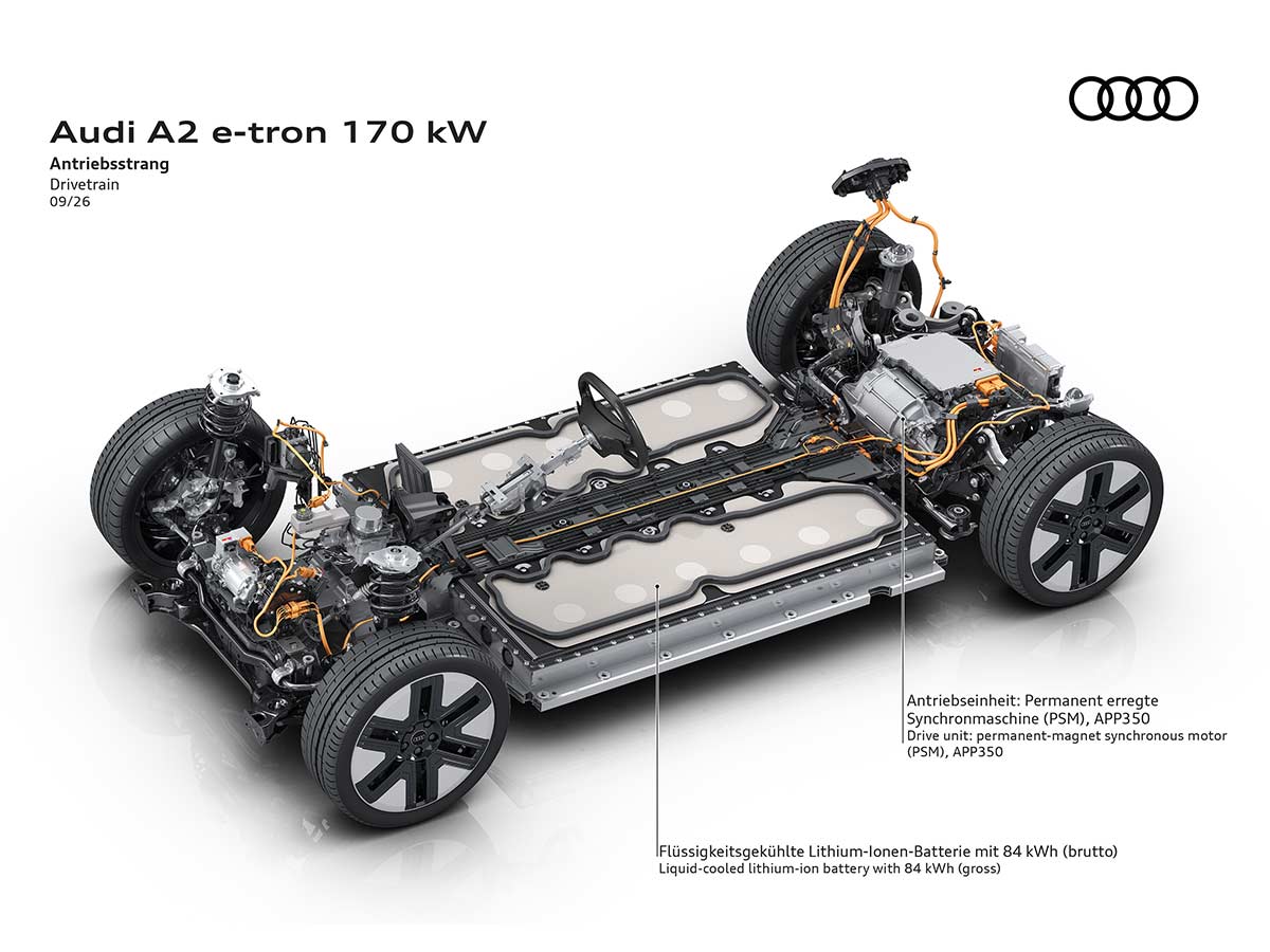 Audi A2 e tron 170 kW 2026