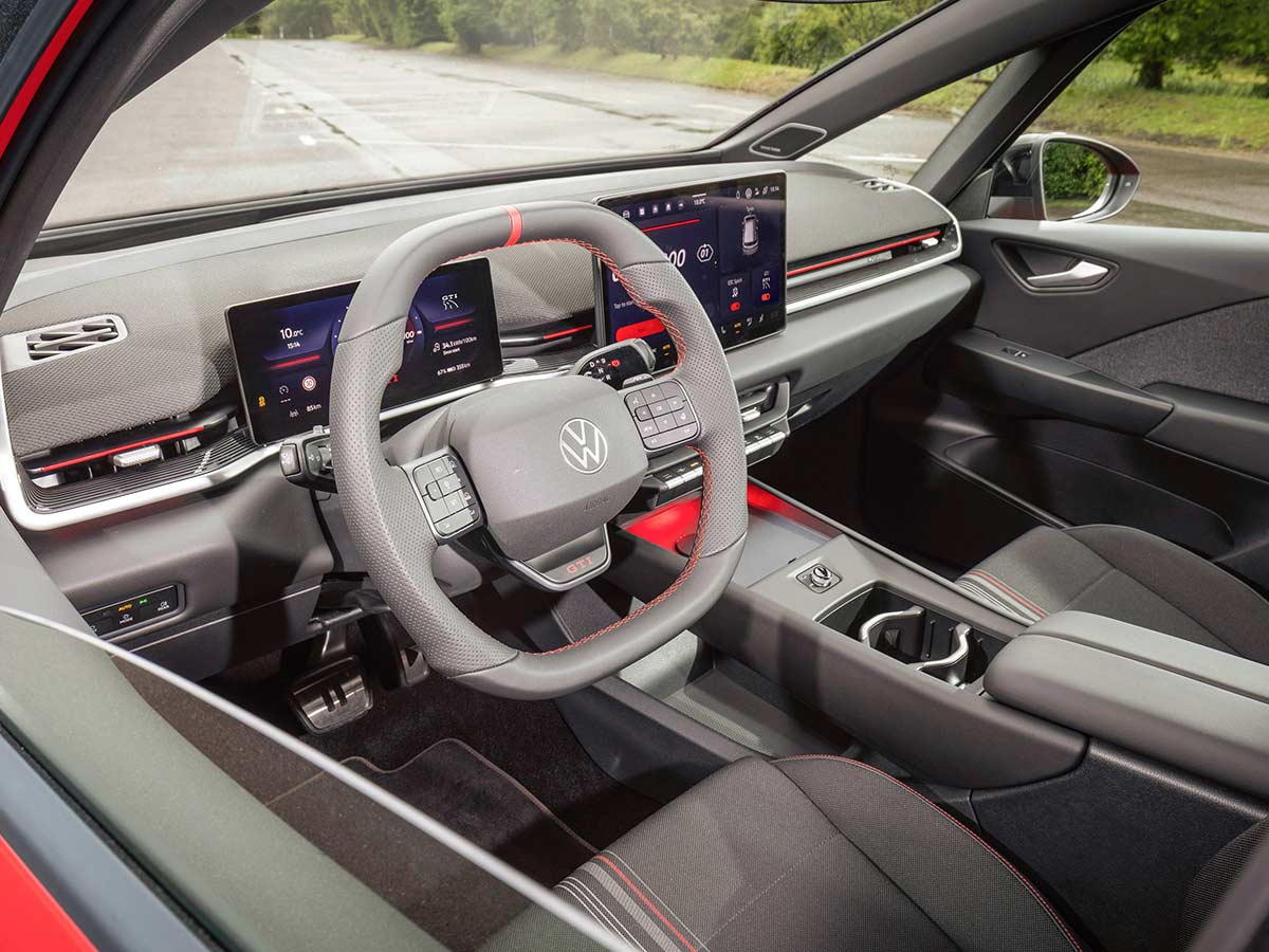 Volkswagen ID.3 GTI: 326 PS, Rear-Wheel Drive and a New Electric GTI Formula 10 Volkswagen ID 3 GTI Steering Wheel 2026