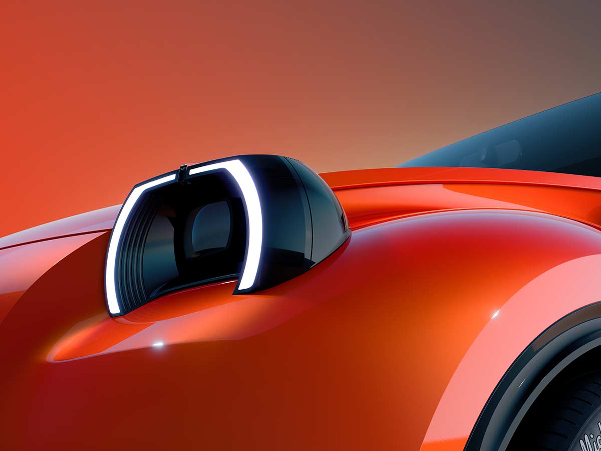 Citroën 2 CV Concept Revealed: A €15,000 Electric Car Inspired by an Icon 9 2026 Citroen 2CV Concept Headlamp